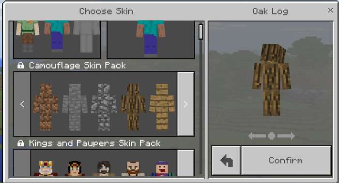 Camouflage Skin Pack