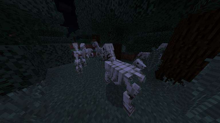 Лошади зомби в Minecraft PE 1.8.0