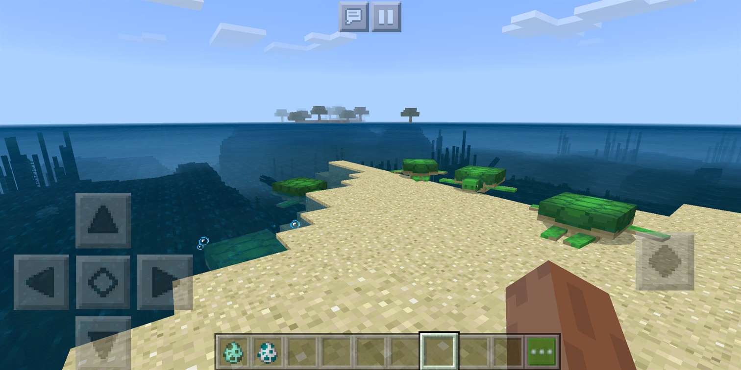 Черепахи в Minecraft PE 1.5.2