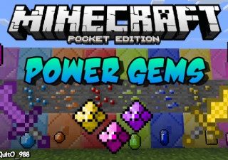 Мод Power Gems PE для Minecraft PE