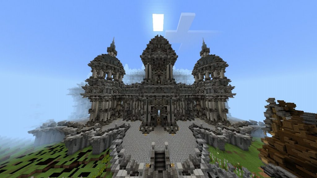 Замок для сервера в Майнкрафт ПЕ 