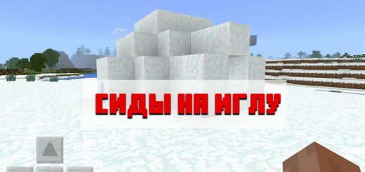 Сиды иглу для Майнкрафт Бедрок Эдишн