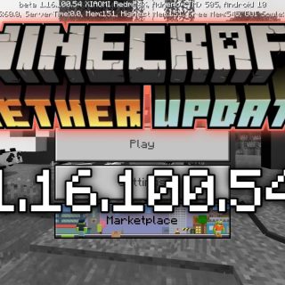 Скачать Майнкрафт 1.16.100.54 - Nether Update