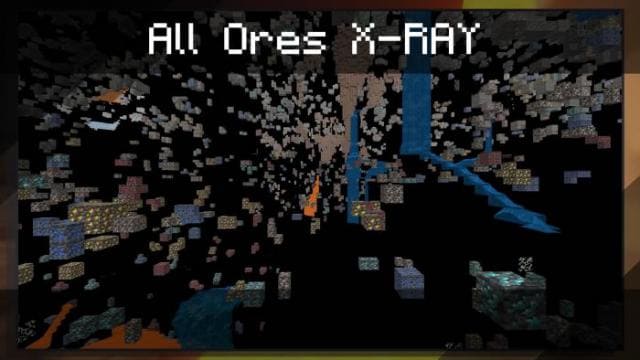 Скачать текстуры X-ray на 1.18 в Minecraft PE