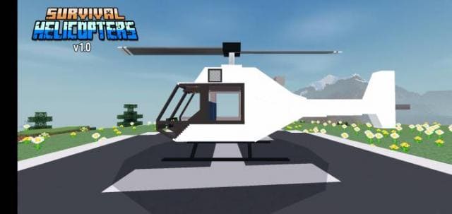 Скачать мод на вертолеты для выживания в Minecraft PE