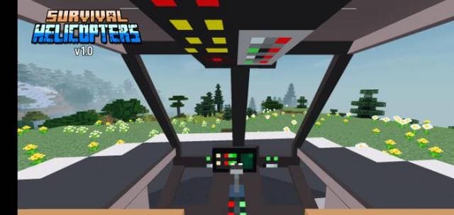 Скачать мод на вертолеты для выживания в Minecraft PE