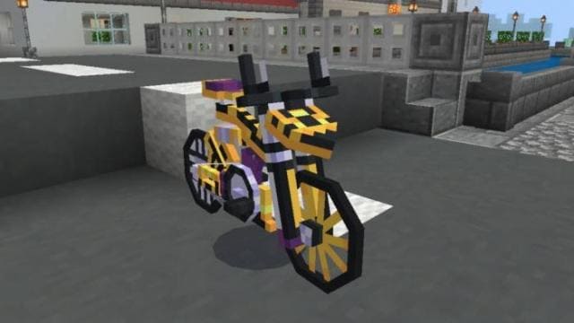Скачать мод на горные велосипеды в Minecraft PE