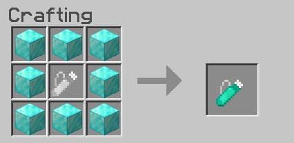 Как создать алмазный колчан
