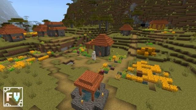 Улучшенный вариант деревни в игре 3