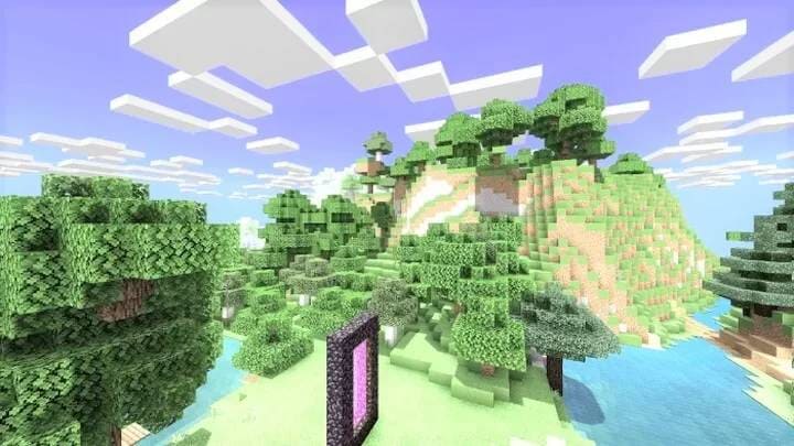 Скачать шейдеры для проработанных миров для Minecraft PE