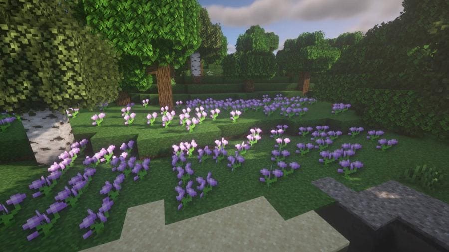 Скачать текстуры на приятные растения в Minecraft PE