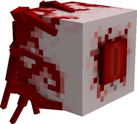Скачать текстуры на кровавого Гаста в Minecraft PE