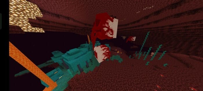 Скачать текстуры на кровавого Гаста в Minecraft PE