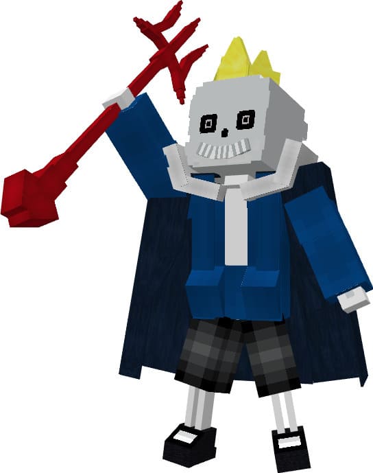 Скачать мод на Короля Санса в Minecraft PE