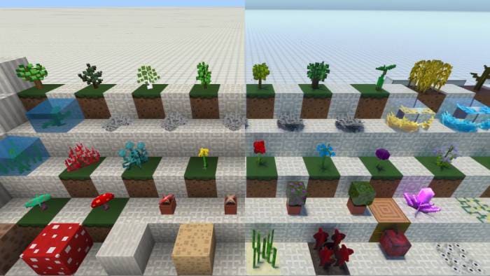 Скачать текстуры на мозаичное оформление в Minecraft PE