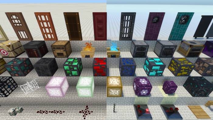 Скачать текстуры на мозаичное оформление в Minecraft PE