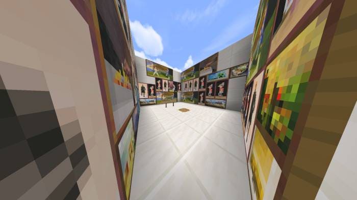 Скачать карту на квестовые комнаты в Minecraft PE