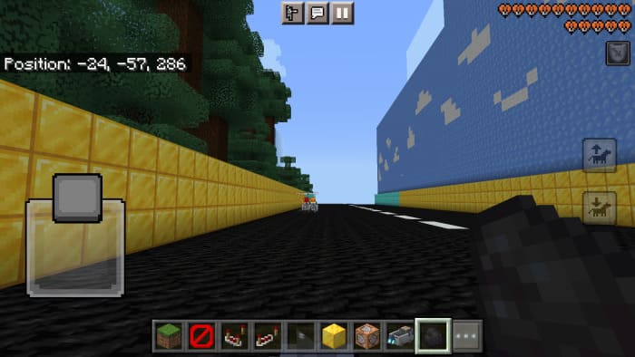 Скачать карту гонки на вагонетках в Minecraft PE