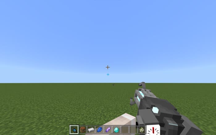 Скачать мод на гравитационную пушку в Minecraft PE