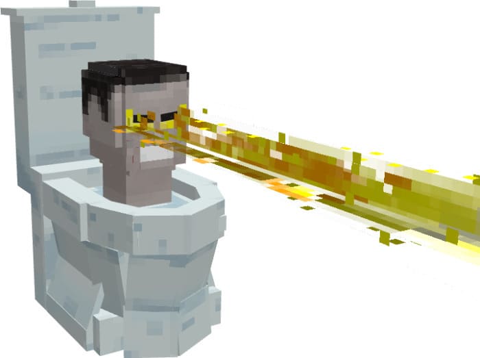 Скачать мод на Скибиди туалет vs Камерамен в Minecraft PE