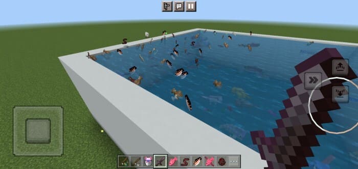 Скачать мод на подводных существ в Minecraft PE