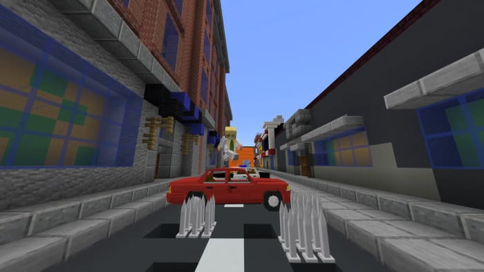 Скачать карту на экстремальный паркур в Minecraft PE
