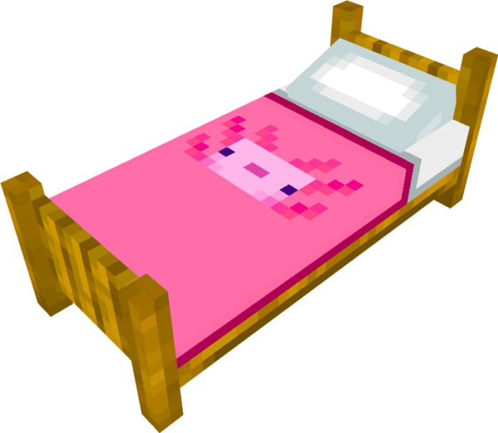 Скачать текстуры на прекрасные кроватки в Minecraft PE
