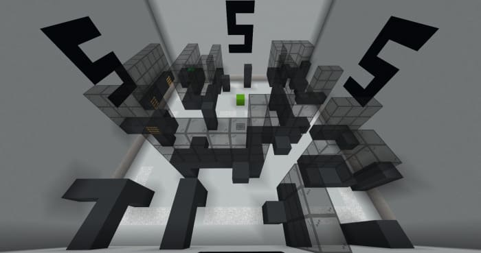Скачать карту палаты паркура в Minecraft PE