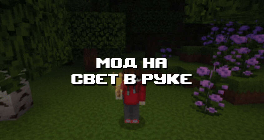 Превью дополнения на свет в руке
