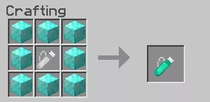 Как создать алмазный колчан