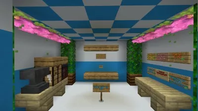 Скачать карту на блок в океане в Minecraft PE
